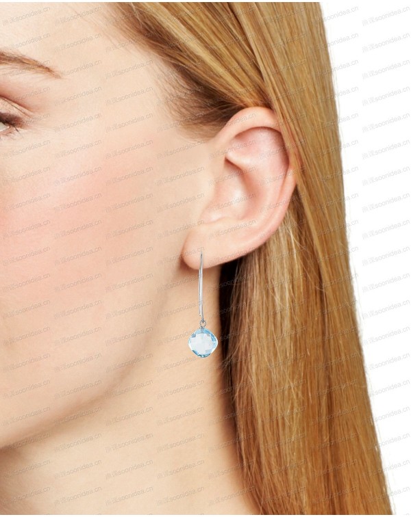 Cushion Threader Drop Earrings - 100% Exclusive